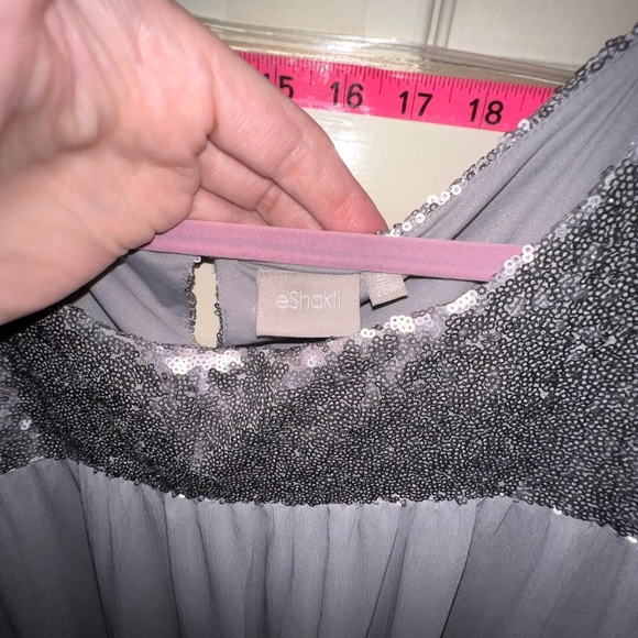 eShakti cocktail dress with sequins. - Picture 2 of 2